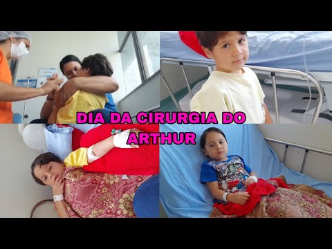 VLOG= A CIRURGIA DO ARTHUR (Criptorquidia),Arlene Marques!!