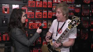 Video thumbnail for NAMM 2019 - D'Addario Auto Lock Strap by Woodwind & Brasswind is now Music & Arts