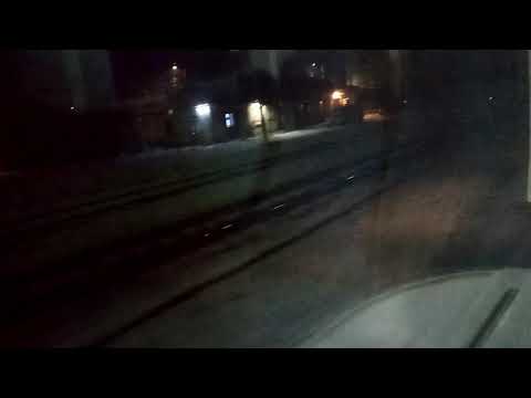 Sosire în Stația Suceava Nord cu Trenul R5627 Suceava-Putna 21.02.2021