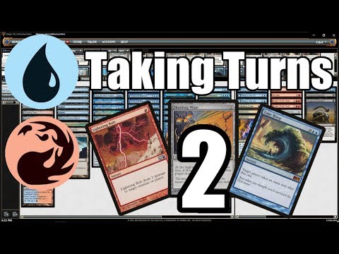 Blue Red Taking Turns - Competitive Modern League 2