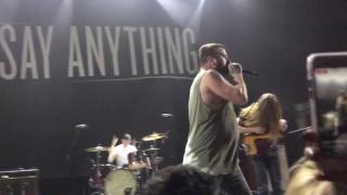Say Anything @ Revolution Hall / Six Six Six / 4-28-2017