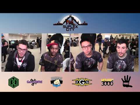 Suplex City - Timor Raffi X & Timor DM vs NRG Nairo & MVG Dark Wizzy Pools - Smash Ultimate