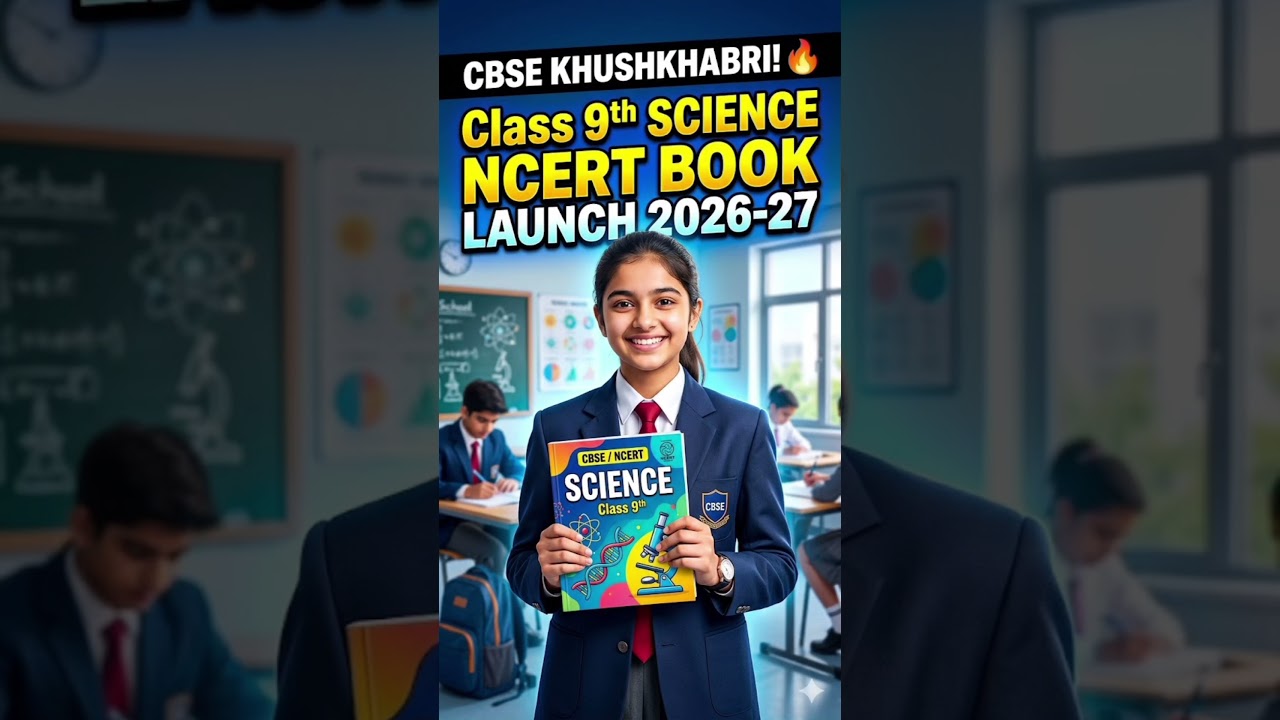 Science New Book Class 9th 2026-27 | Class 9 New Book PDF #Class9CBSE #NCERTUpdate