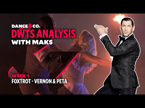 DWTS MAKS ANALYSIS: Week 1 - Vernon Davis & Peta Murgatroyd's Foxtrot