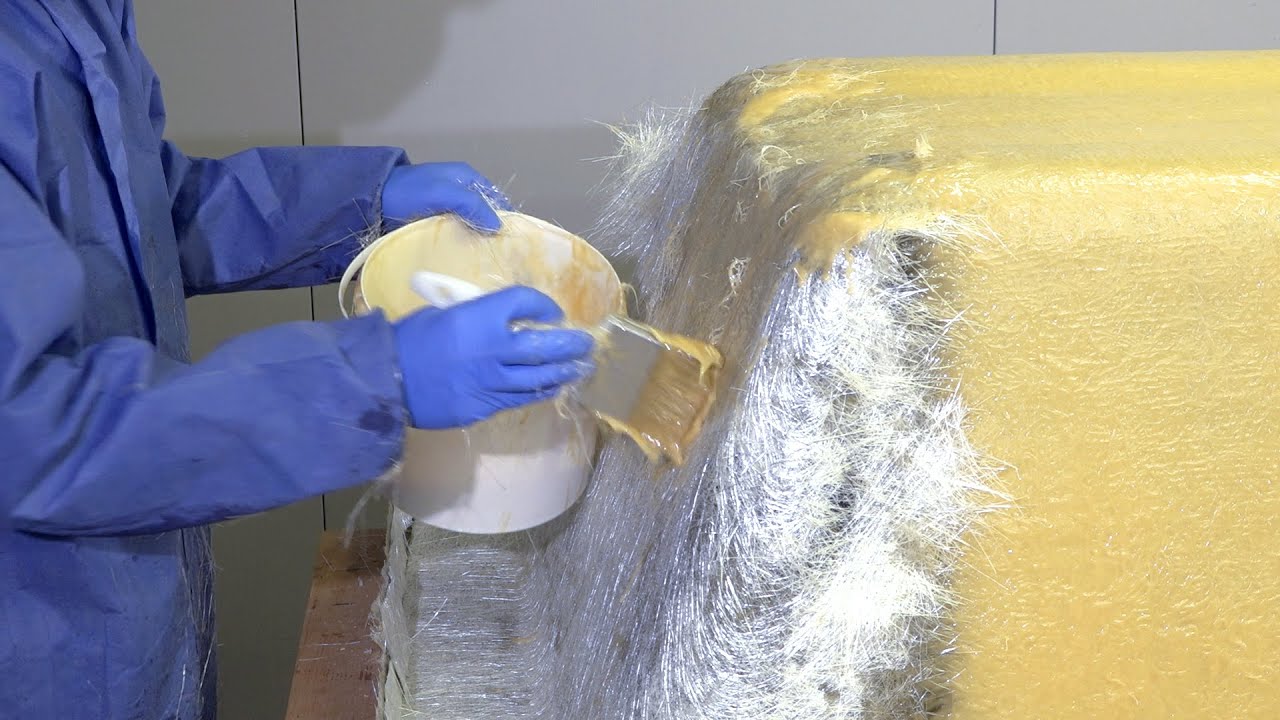 How to Laminate Large Composite Fibreglass Moulds
