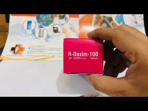 Cefpodoxime Dispersible Tablets