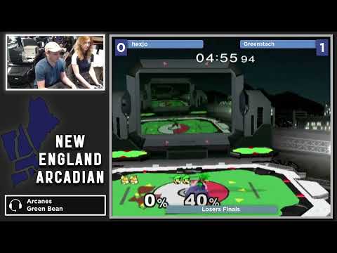 NE Melee Arcadian 11 - hexjo (Fox) vs. Greenstach (Luigi) - SSBM LF
