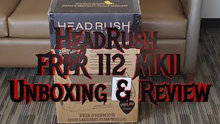Video thumbnail for HeadRush FRFR MKII Powered Guitar Cabinet | HeadRush FX Unboxing and Review by PitDriver