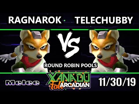 Xanadu MFA SSBM - Ragnarok (Fox) Vs. Telechubby (Fox) Smash Melee Round Robin Pools