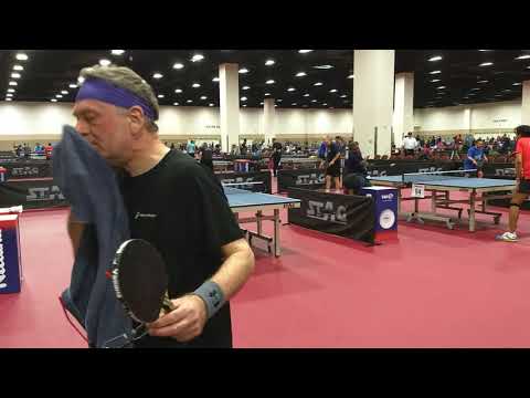 2019 Table Tennis US Open Fort Worth, U40, E. Prinz vs. D. Seemiller