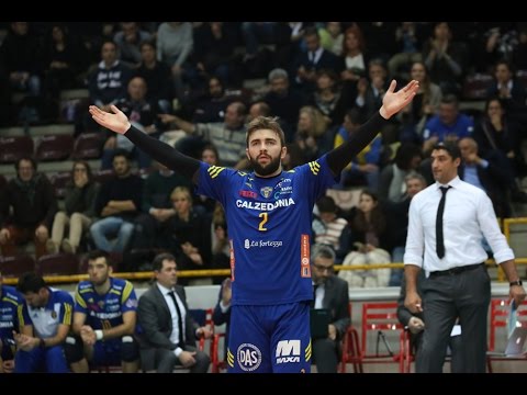 Superlega A1: Highlights 1. di ritorno. Calzedonia Verona-Sir Safety Perugia 3-2