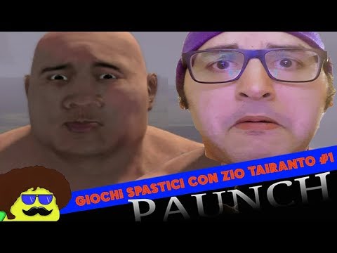 Ciccioni obesi nudi che si lanciano sassate