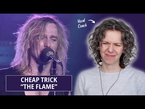 First-Time Reaction to "The Flame" - Vocal Analysis and Review featuring Cheap Trick