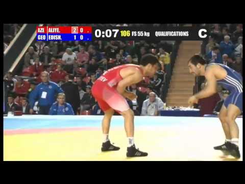 SWEC-2013  Yashar ALIYEV (AZE) -  Giorgi EDISHERASHVILI (GEO) 1/8 final