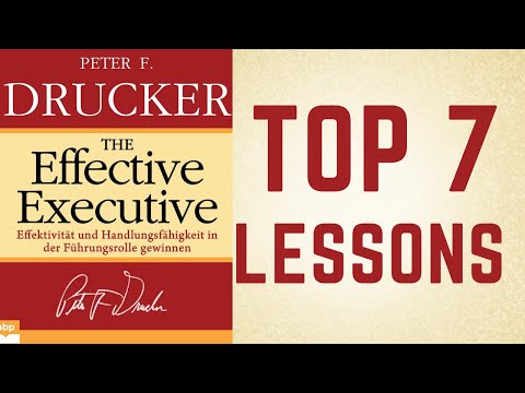 The Effective Executive by Peter F. Drucker | Book Summary