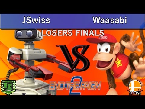 End The Paign 2  LOSERS FINALS - JSwiss (ROB) vs Waasabi (Diddy Kong)