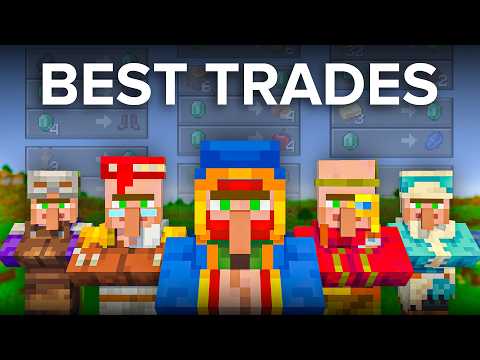I migliori scambi per OGNI abitante del villaggio in Minecraft 1.21