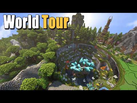 This is Survival Minecraft 4 Year  World Tour