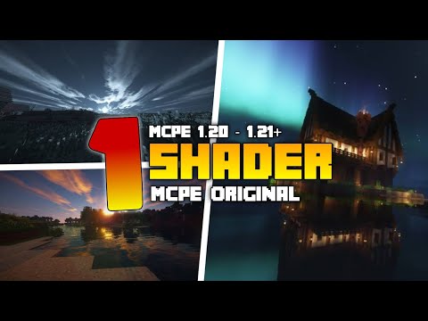 1 SHADER UNTUK MCPE ORIGINAL NON PATCH - Di Minecraft 1.20 - 1.21++ | Support Low End Mobile Device