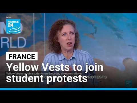 France braces for massive protests: Yellow Vests to join students on Saturday