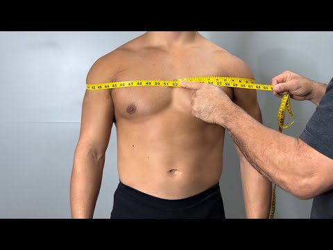 Average Shoulder Width Men