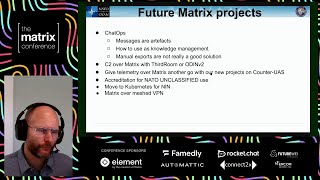 Supporting TF-X with Matrix: best practices and pitfalls