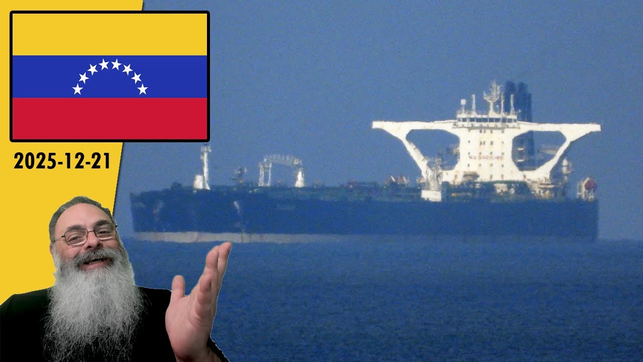 #Venezuela 2025-12-21: TERCEIRO PETROLEIRO abordado pelos AMERICANOS recusa ABORDAGEM e tenta FUGIR