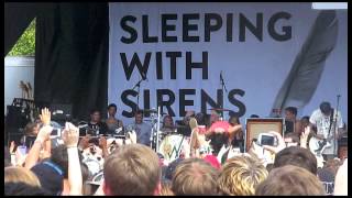 Sleeping With Sirens - These Things I've Done - 07/29/13 - Charlotte Warped Tour