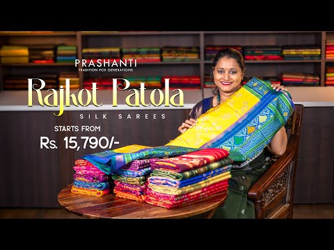 Rajkot Patola Silks From Rs.15790/- | Prashanti | 3 Feb 2025