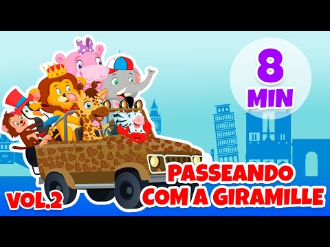 Passeando com a Giramille Vol. 3 - Giramille 8 min | Desenho Animado Musical