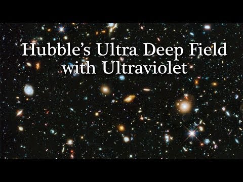 2014年哈勃的超深場與紫外光 (Hubble's Ultra Deep Field 2014 with ultraviolet light)