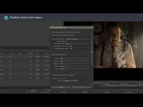 Publish shots from Foundry Hiero to OpenPype / AYON