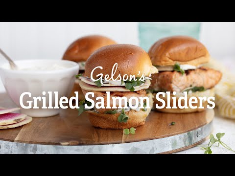Grilled Salmon Sliders