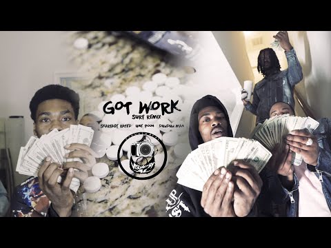 (Blood Brothaz) Skarface Rated & Unit Ft. DuhDuh Man - "Got Work" [Surf Remix] A Visual by Al