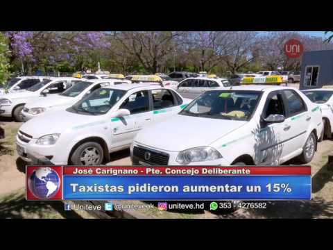 Taxistas piden aumento.