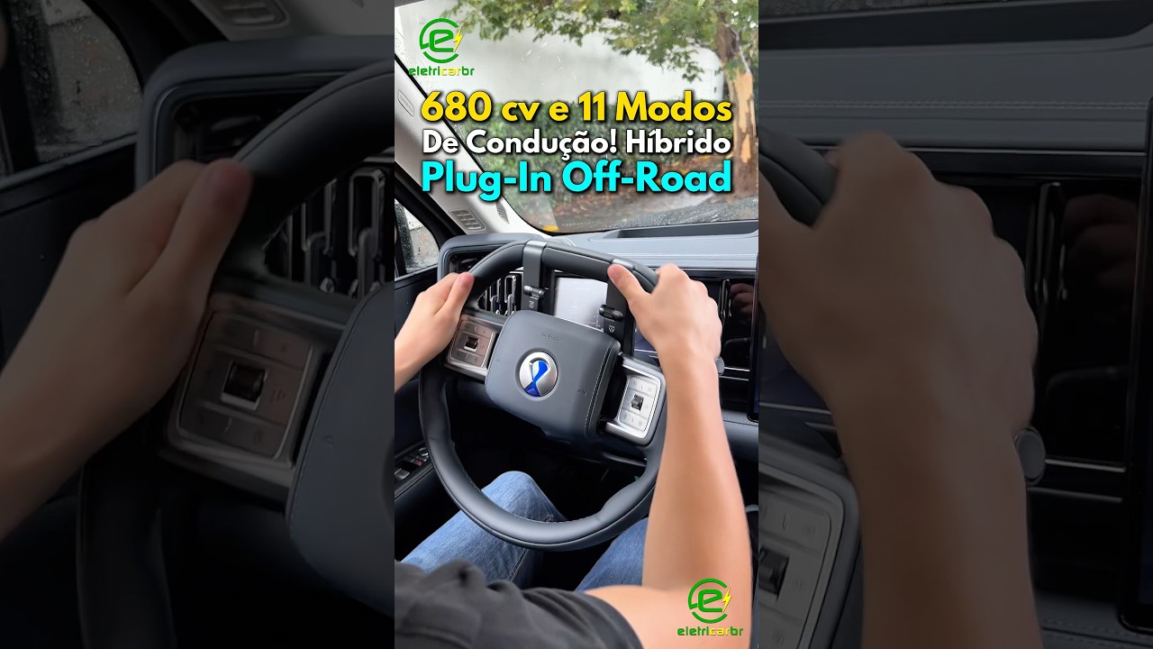 680 cv e 11 Modos de Condução! Híbrido Plug-In Off Road⚡️