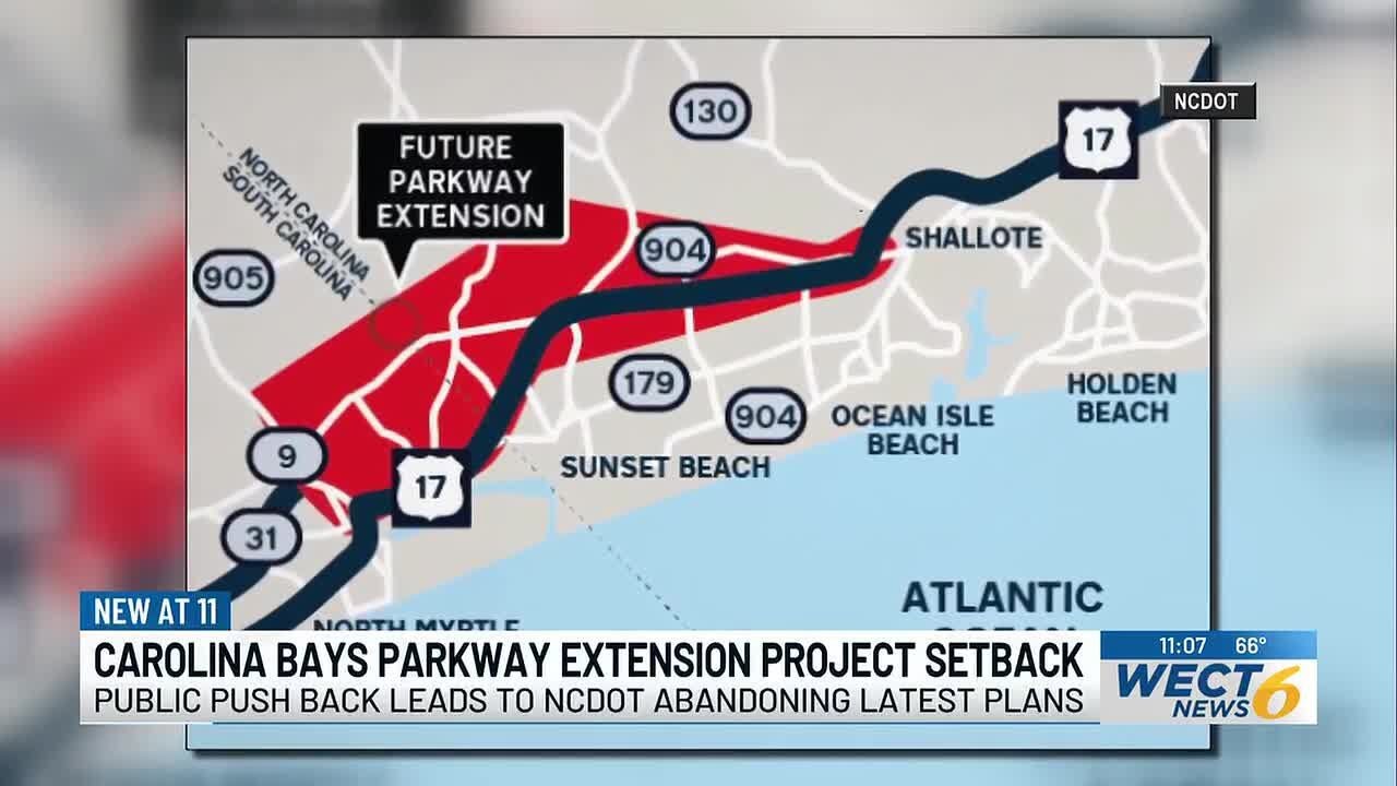 New designs to be considered for Carolina Bays Parkway Extension in North Carolina