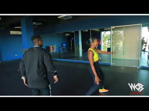 Rayvanny visiting Nsoki at luneto gym ANGOLA