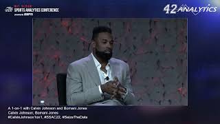 SSAC22: A 1-on-1 with Calvin Johnson and Bomani Jones