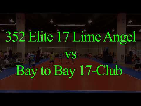 352 Elite 17 Lime Angel vs Bay to Bay 17 Club