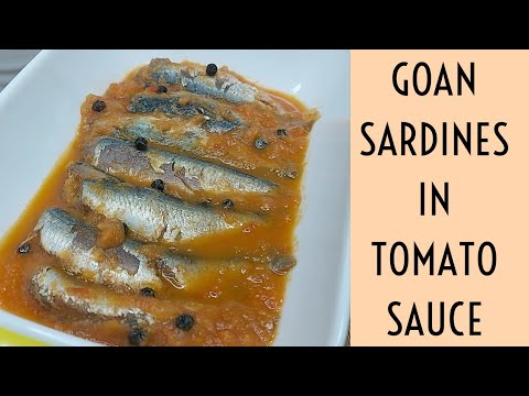 Mama's Recipe of Authentic Goan Sardines in Tomato Sauce | Sardinhas a Portugesa | Canned Sardines