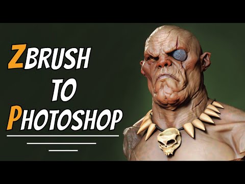 ZBrush To Photoshop - A Quick Guide