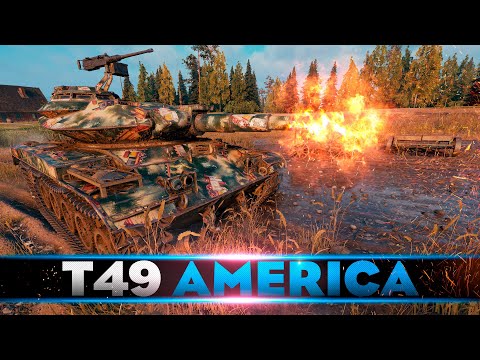 T49 (90 mm) - 5K Damage - 9 Kills - World of Tanks How to Play