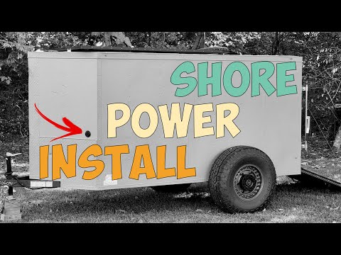 How to Install NOCO Shore Power | Overland Trailer Shore Power Install