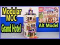 Lego Friends Heartlake Grand Hotel 41101 Modular Moc Alt Build Alternate Build B Model