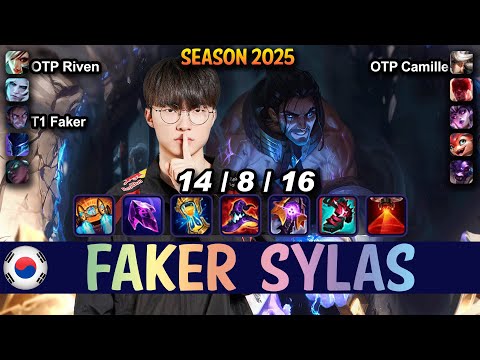 T1 Faker SYLAS vs SYNDRA Mid - Patch 25.11 KR Ranked | lolrec