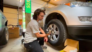 Traverse / Acadia front wheel hub bearing replacement (2012)