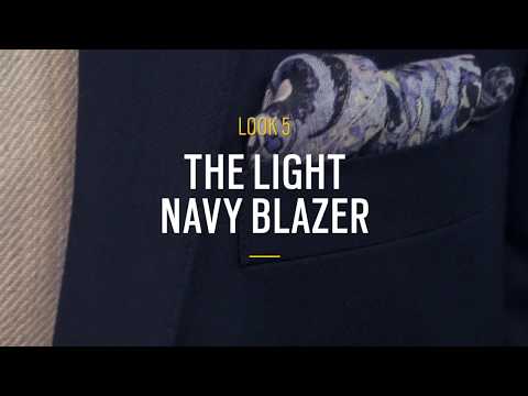 Joseph Abboud' Five Ways to Wear a Navy Blazer