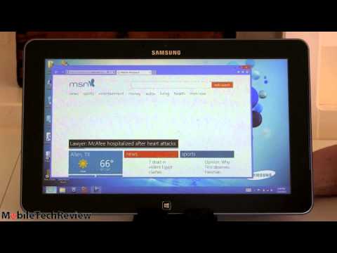 Samsung ATIV Smart PC 500T Windows 8 Tablet Review