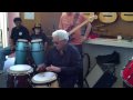 Pete Escovedo Plays Drums With Lincoln Child Center S Kids